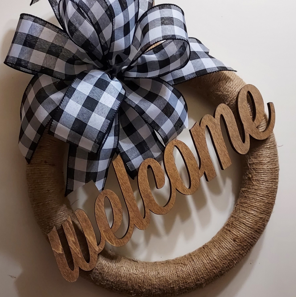Farmhouse wreath